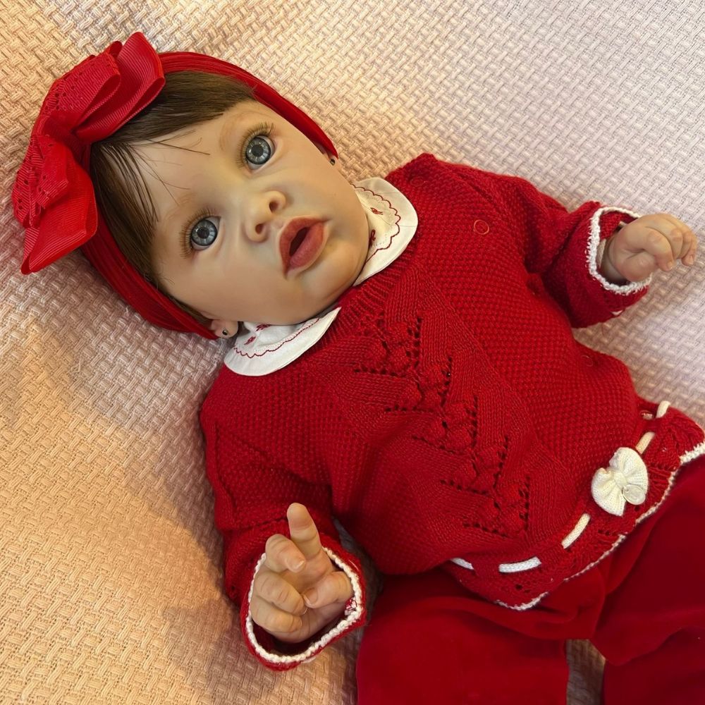Boneca Bebê Reborn Julia